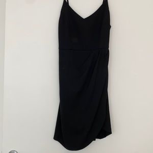 Black Asymmetrical dress